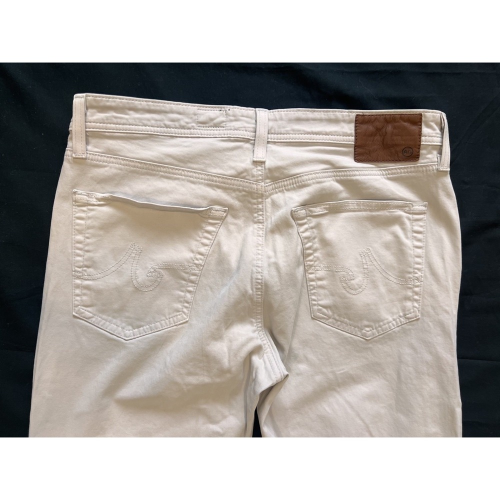 Adriano Goldschmied The Graduate Tailored Leg Khaki Cotton Chino 34x34(28) - Picture 7 of 11